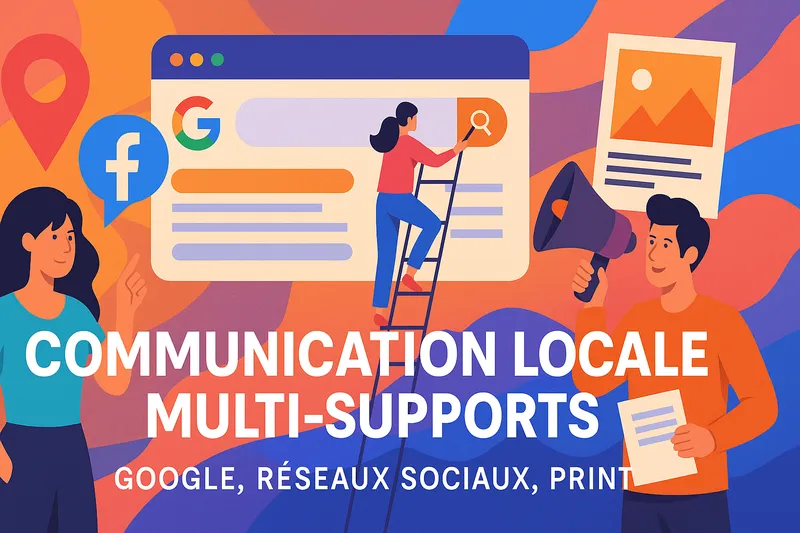 Communication locale multi-supports, VCom’Stratégie